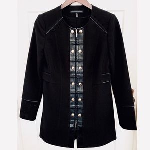 WHBM Military Topper Coat